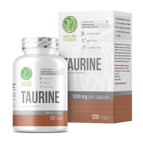 Nature Foods Taurine 1000mg (60 капс)