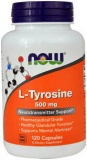 NOW L-Tyrosine 500mg (120 капс)